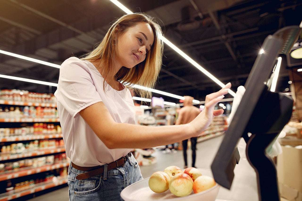 Balance caisse enregistreuse pour magasin fruits légumes | ACS/BOE